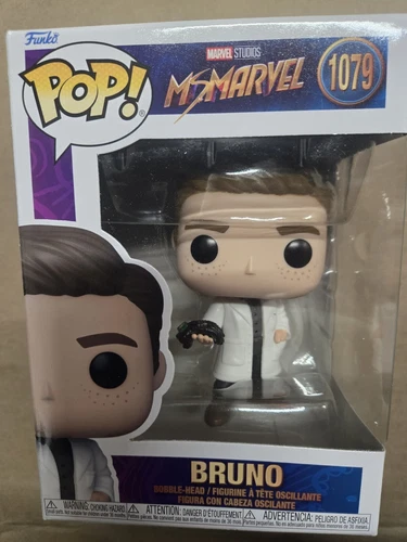 NUEVA Figura de Vinilo Funko Pop: Bruno #1079 Ms. Marvel (Nueva en Caja)