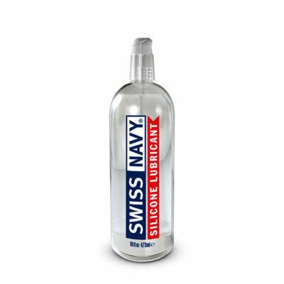Swiss Navy Silicone lubricant Premium silicone-based sex lube glide 16 oz./473ml
