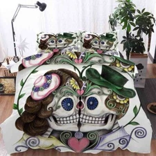 Compact Teeth Love 3D Printing Duvet Quilt Doona Covers Pillow Case Bedding Sets