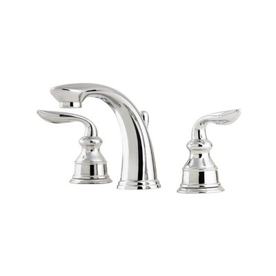 New Price Pfister Avalon Chrome 2 Handle Bathroom 8 Wide Faucets