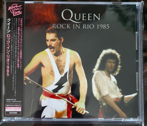 *** QUEEN *** ROCK in RIO 1985 Japanese NEW & SEALED CD with OBI Freddie Mercury - Bild 1 von 2