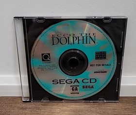 Ecco the Dolphin (Sega CD, 1993) Not For Resale Version 