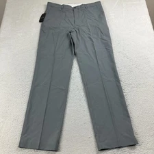 Greg Norman Golf Tech Pants Mens 36x34 Gray Moisture Wicking NWT