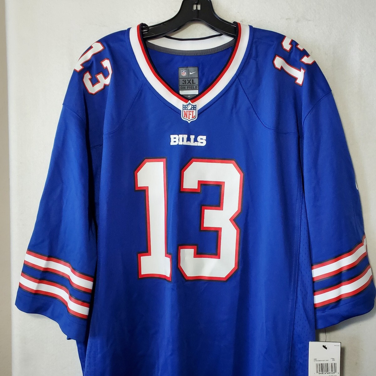 Gabriel Davis Buffalo Bills Jersey #13 Men 3XL Blue Nike On Field