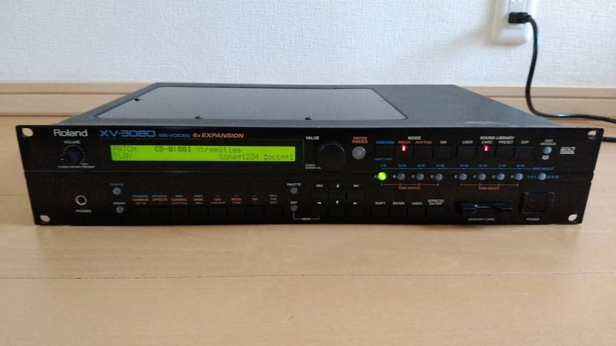 ROLAND XV-3080 Pro Audio Synthesizer Module with AC Code | eBay