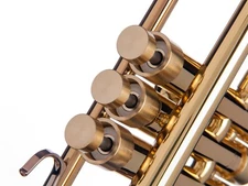 Bach (Stradivarius, New York) Trumpet Custom Finger Buttons. HEAVY. KGUBrass.