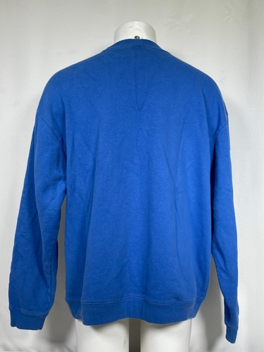 UCLA Bruins NCAA Adidas Blue Fleece Lined Sweatshirt Men's LARGE - Picture 7 of 12