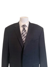 Canali Men s Super 150 s Blue Wool Suit Jacket Blazer 42R