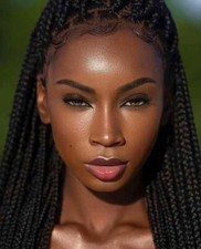 Braided Wigs for African American Women Black Long Braided Wig