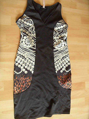 WAGGON Paris chices Designer Jerseykleid Gr. 38 TOP ZC1115
