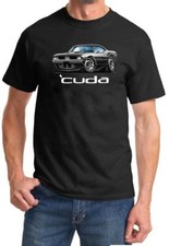 1973 1974 Plymouth Cuda Full Color Tshirt New Free Shipping 1973 1974 Plymouth Cuda Full Color Tshirt New Free Shipping