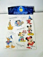 disney world/disneyland, capture the magic stickers