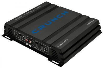 Crunch 2-Kanal Endstufe 500 Watt Auto Verstärker GPX500.2 Class A/B Analog