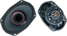 Cerwin Vega 6"X9" 4Ω Pro 160W RMS Full-Range Coaxial Car Speakers - Pair, High-P
