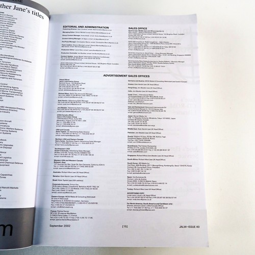 Jane's Air-Launched Weapons Issue 40 by Robert Hewson PB 2002 - Military War - Picture 10 of 16