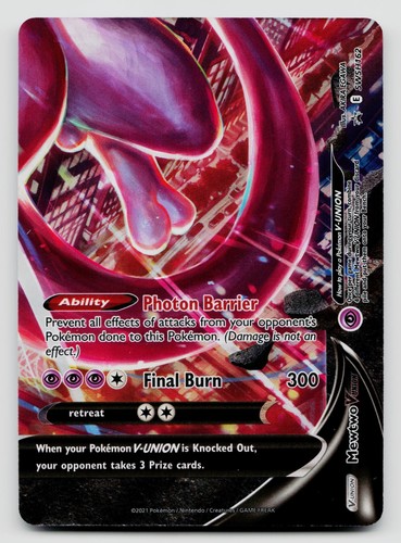 Mewtwo V-UNION [Set of 4] SWSH: Sword & Shield Promo Cards Holo English LP