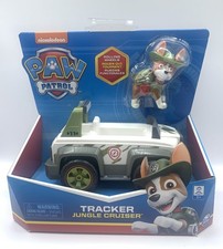 Paw Patrol Tracker Jungle Cruiser Car Vehicle Collectible Figure New Nickelodeon