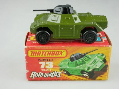 73-B Weasel - 52981 Matchbox Superfast Lesney