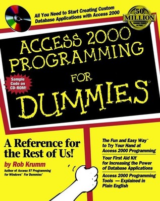 Access 2000 Programming For Dummies (For..., Krumm, Rob