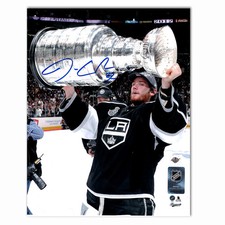 Jonathan Quick Autographed Los Angeles Kings 2012 Stanley Cup 8x10 Photo