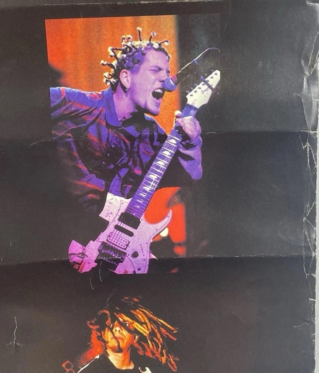 Korn Concert Poster 90s Jon Davis UK Livewire Nu-Metal Oversized