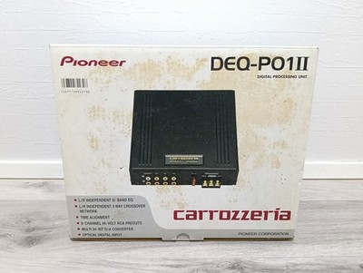 Pioneer Carrozzeria DEX-P01II DEQ-P01II CD Tuner Processor Set w