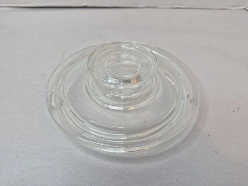 Vtg Pyrex Coffee Pot 7756-B Replacement Glass Carafe Pitcher Lid Only Part Top