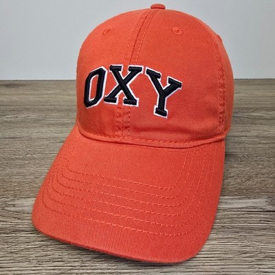 Occidental Tigers OXY Hat Orange Adjustable Cap OSFA Legacy SCIAC Unstructured