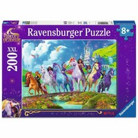 Ravensburger Die Magie Der Unicorn Academy Puzzle Kinderpuzzle 200 Teile Xxl