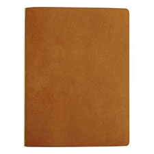 DESIGNPHIL A5 Plotter in Beige Ebro Leather Binder with 11mm Rings