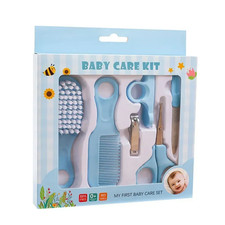 Baby Care Grooming Kit Nail Clippers Soft Comb Brush Healthcare Set