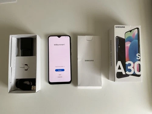 Samsung A30s SM-A307F/DS - 64GB - Prism Crush Schwarz  (Ohne Simlock) (Dual SIM) - Bild 3 von 5