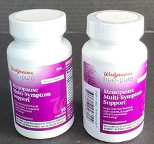 2x Walgreens Free+Pure Menopause Multi-Sympto...