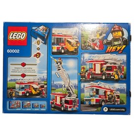LEGO New 208pc Fire Truck 60002 Kids City Modular Build Firefighter Set