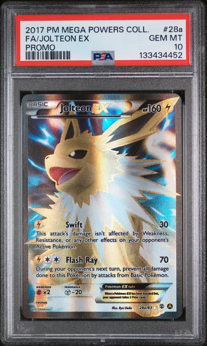 Jolteon Pokémon TCG Professional Sports Authenticator (PSA) Grade