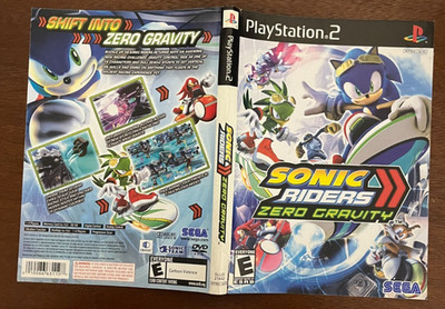 Sonic Riders: Zero Gravity Cover ART (PlayStation 2, 2008) NO GAME