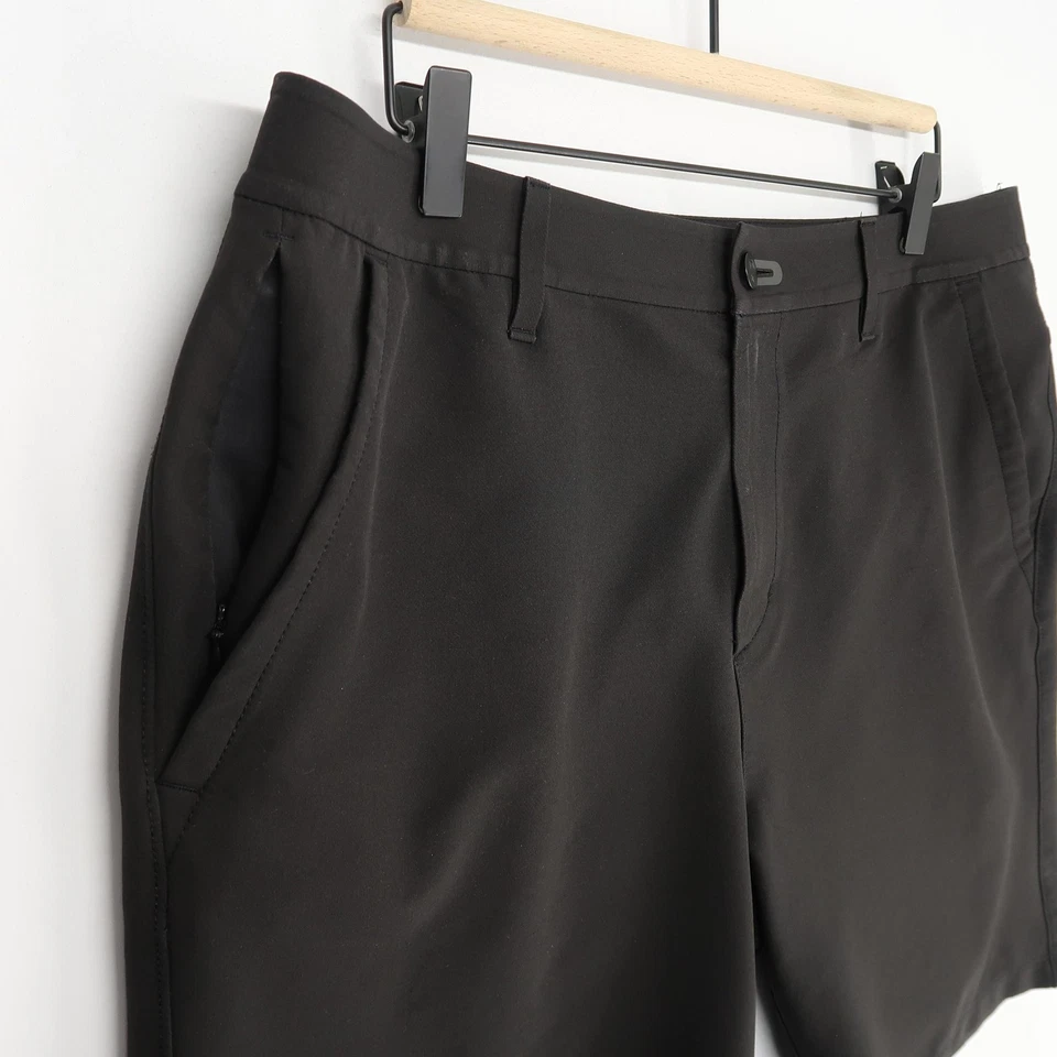 Public Rec Dealmaker Shorts Mens 34 Black Stretch Performance Golf Casual Chino - Image 4 of 4