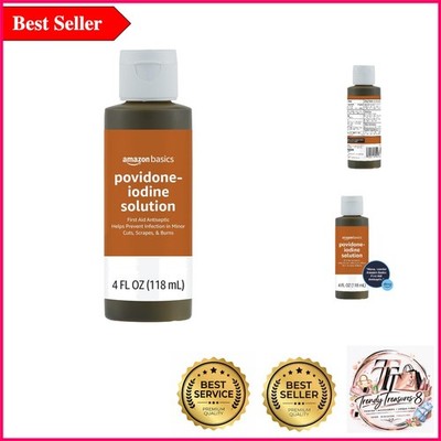 Betadine-Grade 10% Povidone Iodine First Aid Antiseptic - 4 fl oz