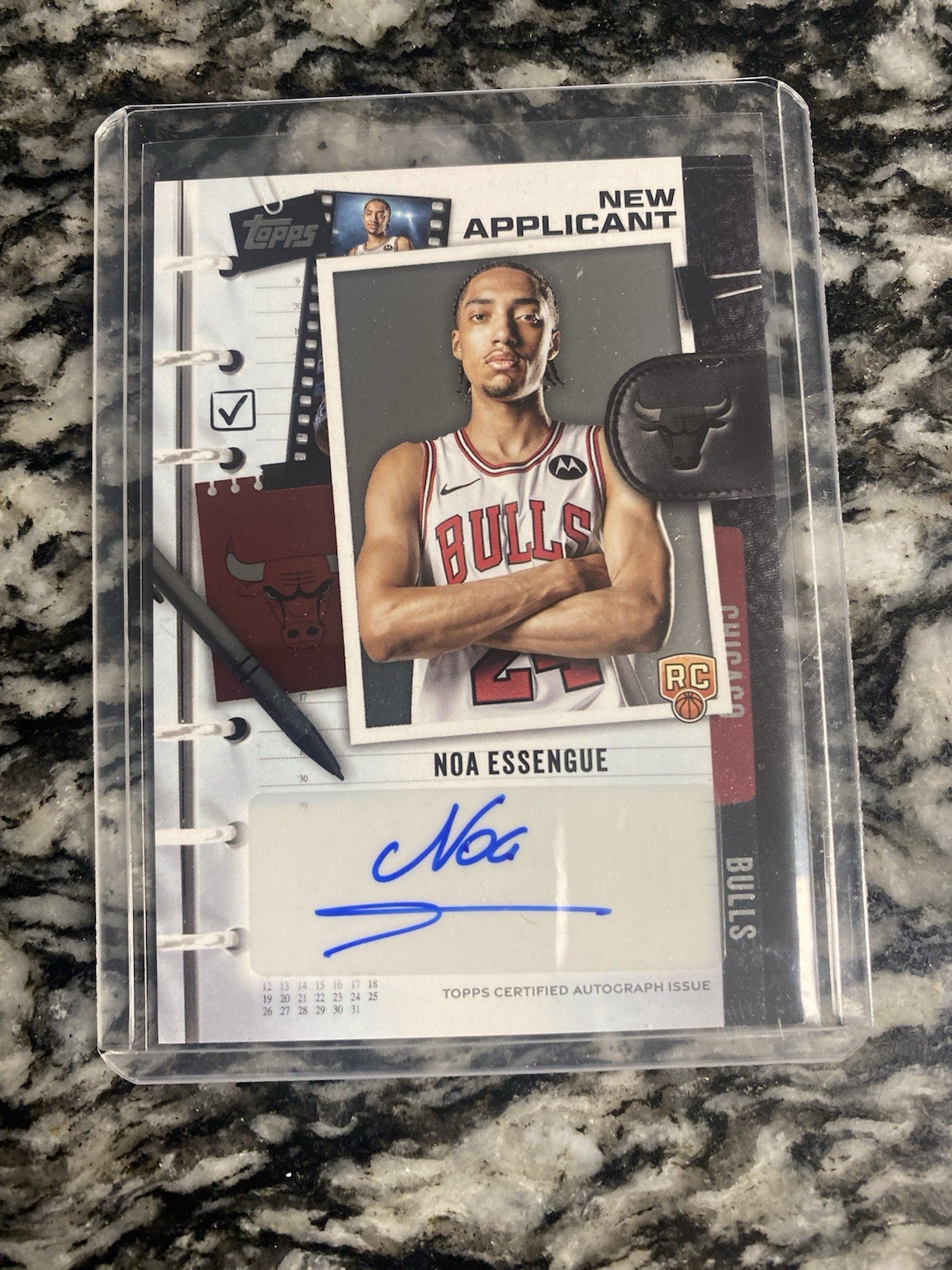 2025-26 Topps Basketball New Applicants Autographs Noa Essengue