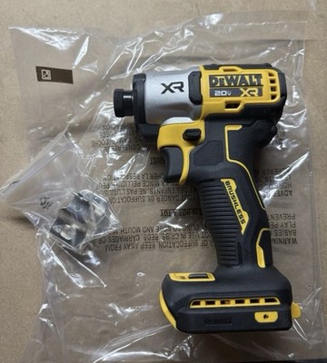 DEWALT 20V MAX XR 1/4'' Impact Driver DCF845B (Brushless, 3-Speed, Bare Tool)