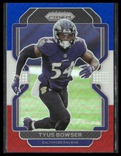 2021 Panini Prizm #286 Tyus Bowser Red White and Blue