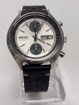 1971 Seiko Baby Panda JDM Chronograph 6138-8000   Fully Serviced   August 1971