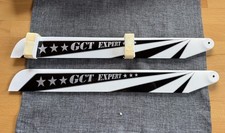 CFK-Hauptrotorbl&auml;tter HT GCT Expert  430mm  Blattschmied ungeflogen NEUWERTIG