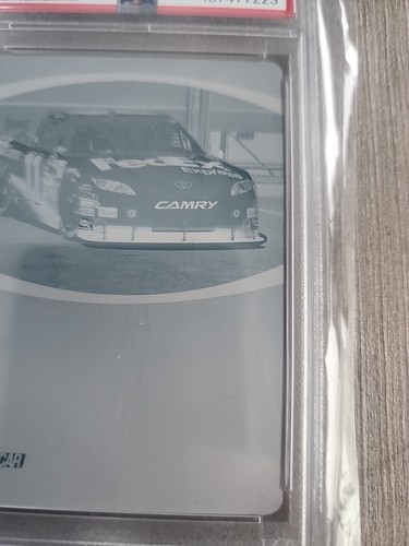2009 PRESS PASS #8 NASCAR Denny Hamlin PRINTING PLATE Psa 🤯 - Picture 4 of 10