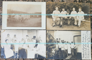 PHOTOS SOLDATS ALLEMANDS BLESSES LANDSER