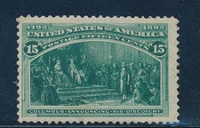 U. S. Scott #238 Fine-Very Fine Centering (Mint Never Hinged) SCV: $600.00