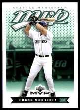 Edgar Martinez 2003 Upper Deck MVP #183 Mariners MLB READ FREE SHIP AutographDen