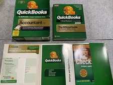 QuickBooks 2006 Accountant Premier Edition Big Box W/ Manuals & Key Code PC