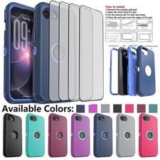 Shockproof For Apple iPhone 17 Pro Max 17E 17 Air Case Cover / Screen Protector