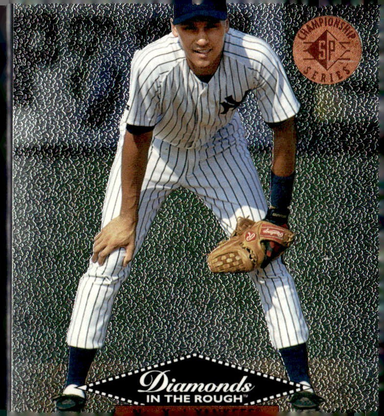 1995 Upper Deck SP Championship Derek Jeter Diamonds in the Rough Die Cut #20